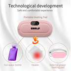 EKOLF Electric Heating Waist Belt | USB Rechargeable Menstrual Pain Relief & Heating Pad